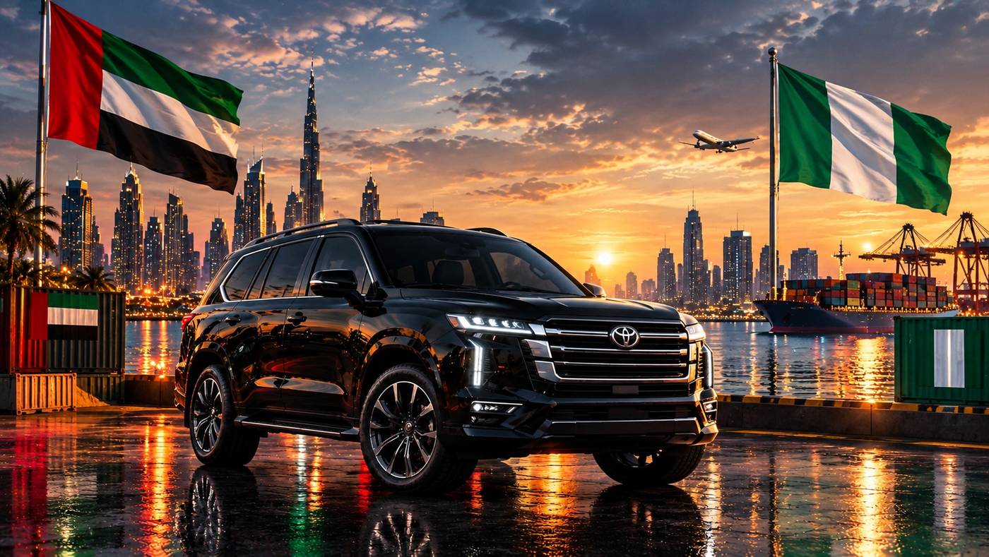 How to buy export-ready cars from Dubai to Nigeria