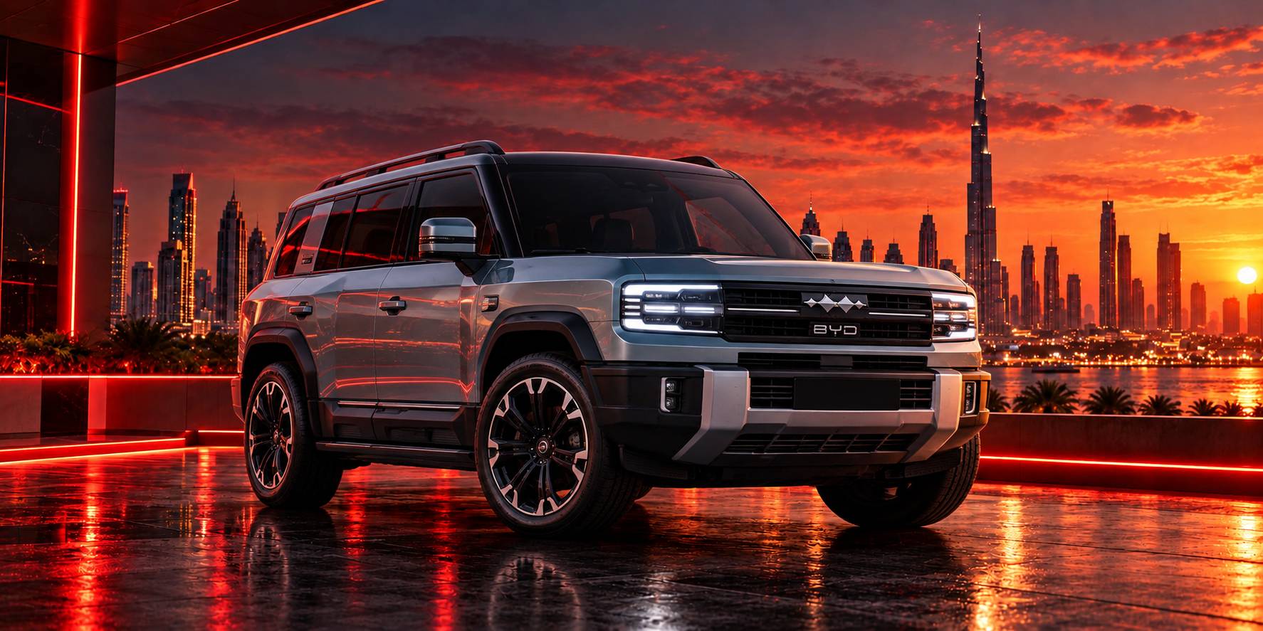 كيفية استيراد سيارة BYD LEOPARD من دبي