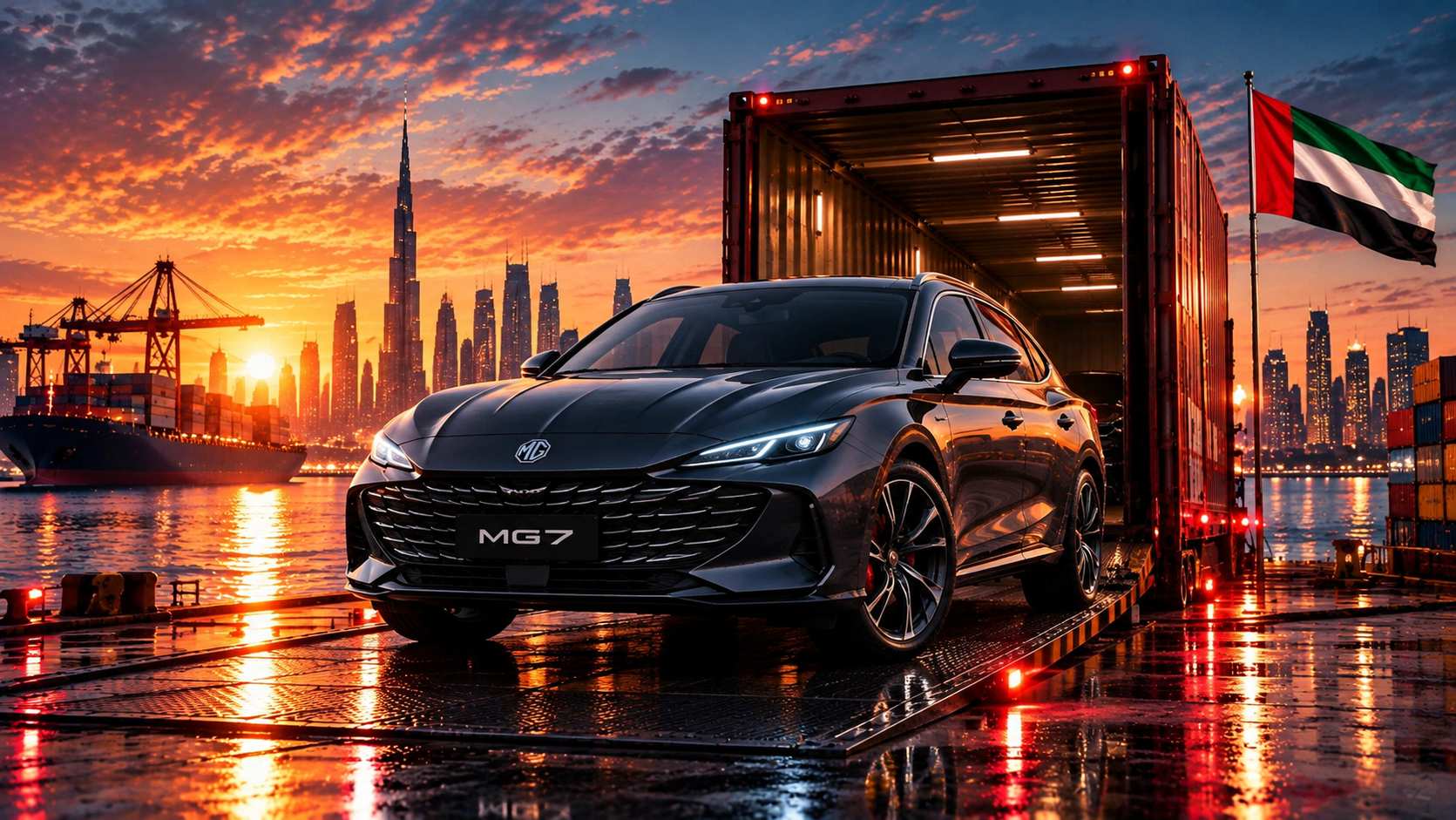 How to Export MG7 From Dubai