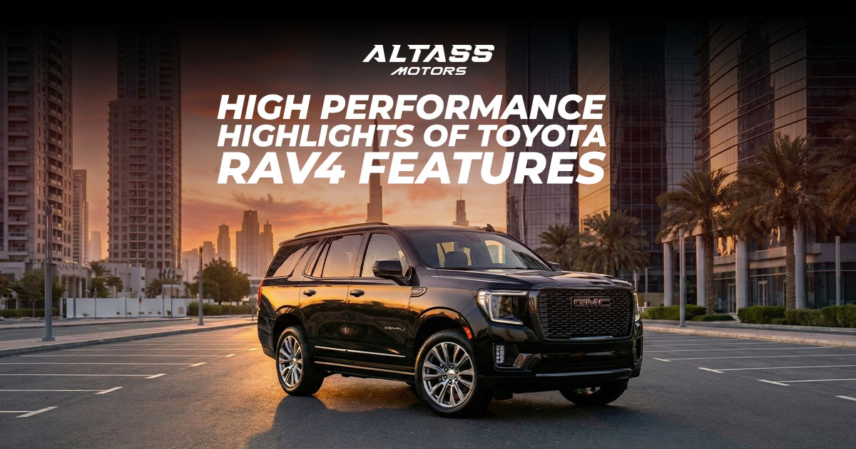 High Performance Highlights of Toyota RAV4 Features